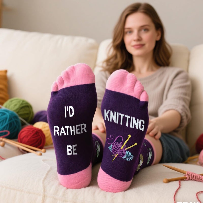 GOLIN Store Novelty Socks for Women - Funny Gifts for Her, Mom, Grandma and Coworker - Image 5